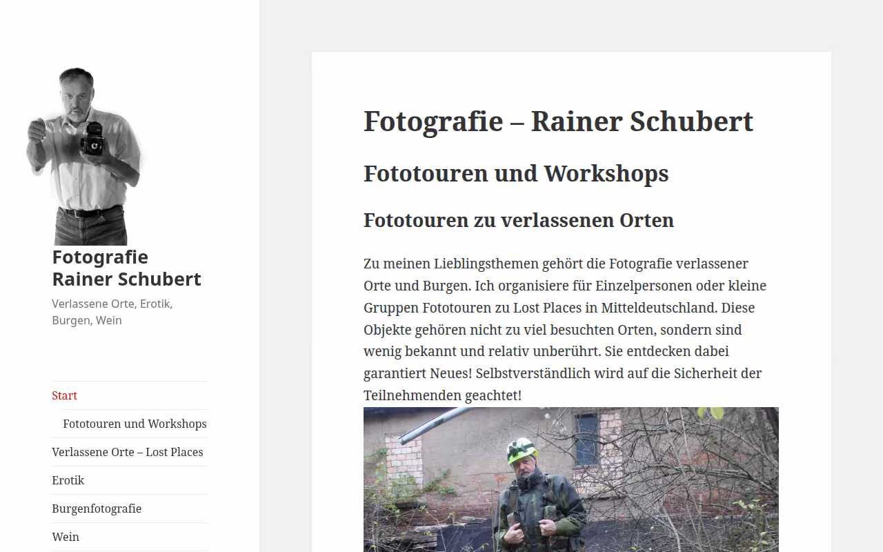 Fotografie Rainer Schubert