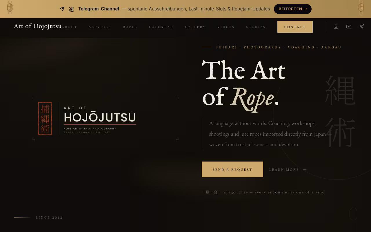 Art of Hojojutsu