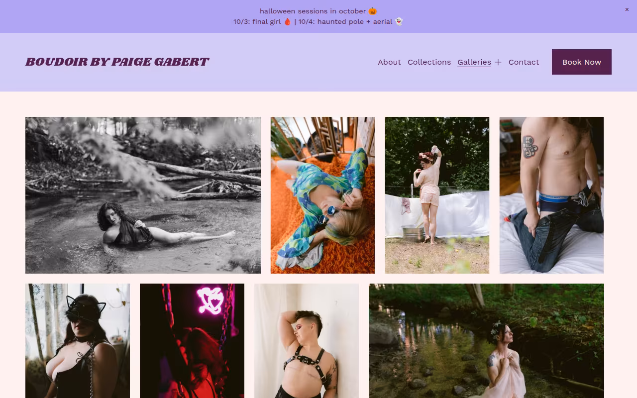 Boudoir by Paige Gabert