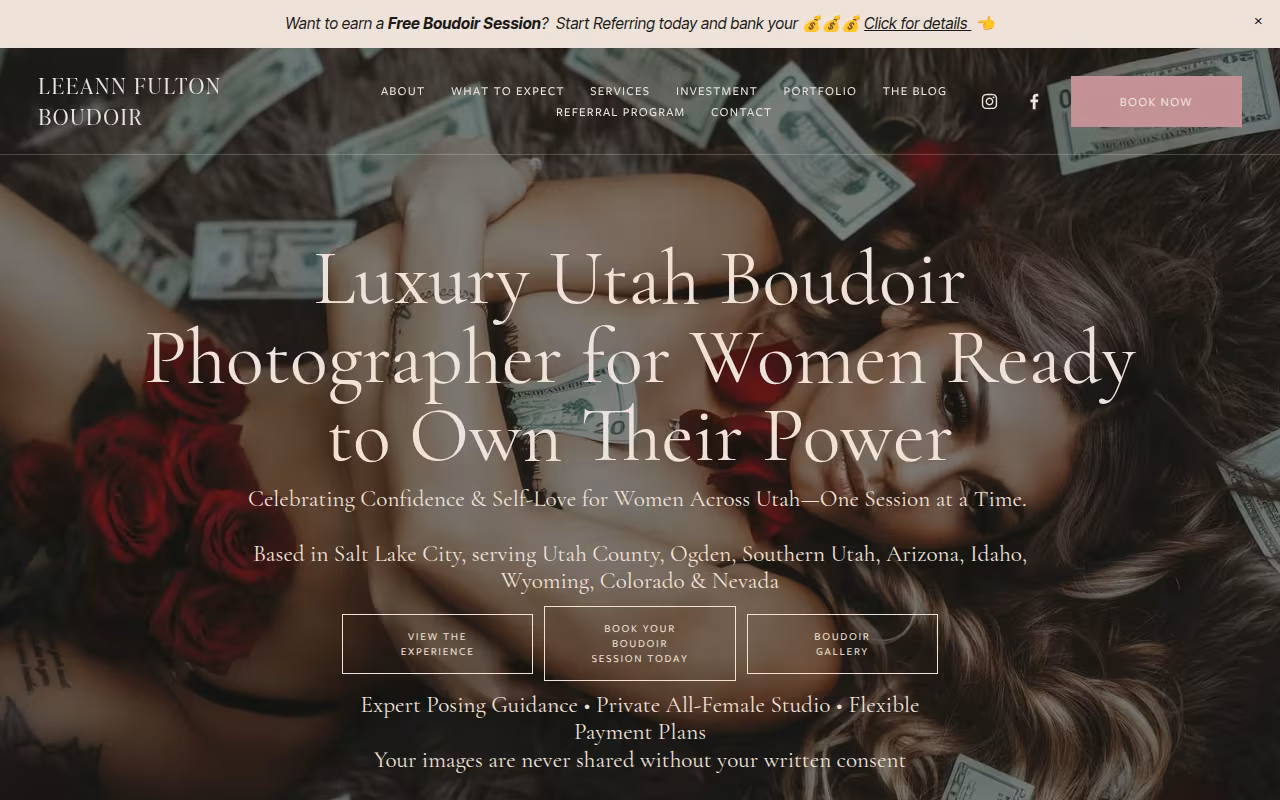 LeeAnn Fulton Boudoir Photography
