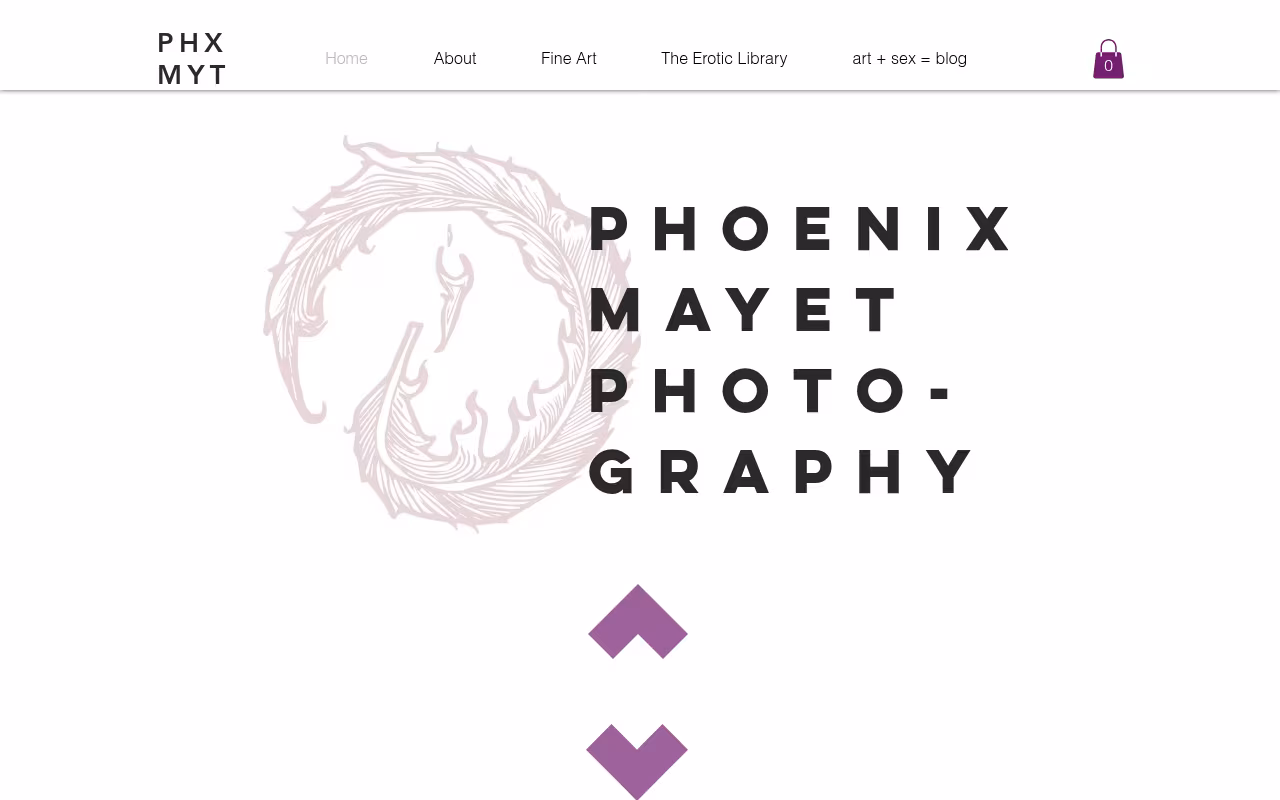 Phoenix Mayet Photography & The Erotic Library