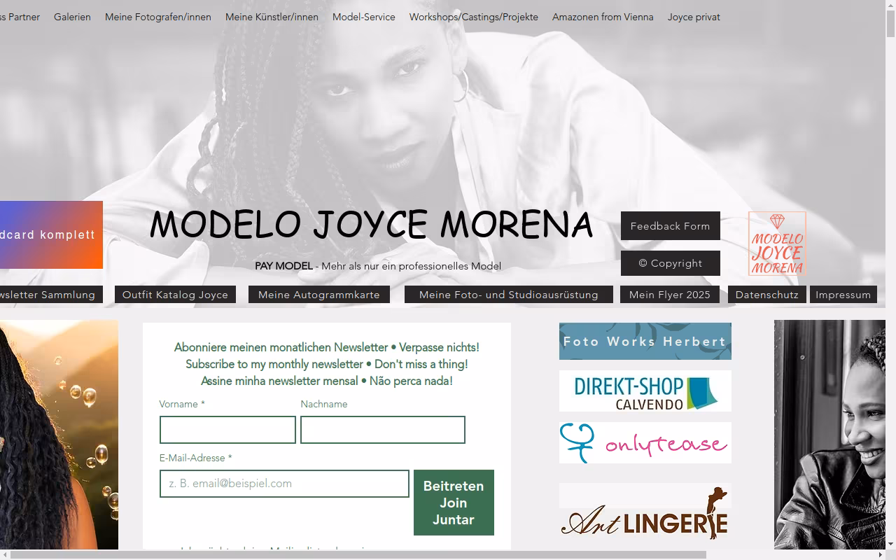Modelo Joyce Morena