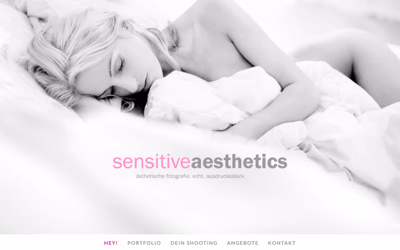 Sensitive Aesthetics