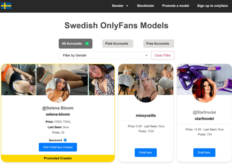Sweden’s New Crackdown on “Digital Prostitution”